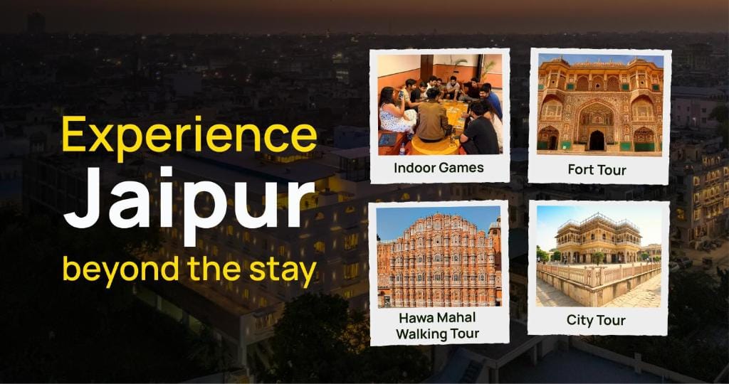 The Hosteller Jaipur, MI Road photo 4